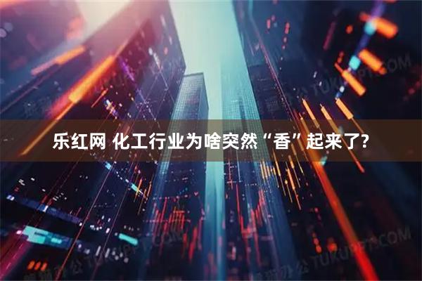 乐红网 化工行业为啥突然“香”起来了?