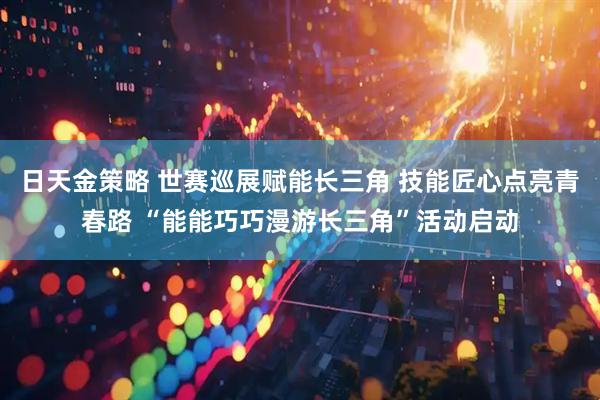日天金策略 世赛巡展赋能长三角 技能匠心点亮青春路 “能能巧巧漫游长三角”活动启动