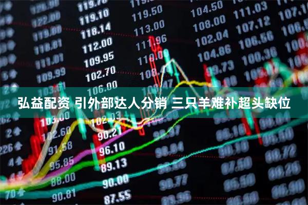 弘益配资 引外部达人分销 三只羊难补超头缺位
