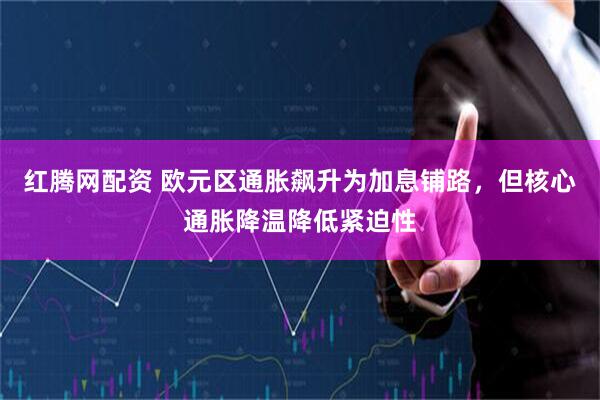 红腾网配资 欧元区通胀飙升为加息铺路，但核心通胀降温降低紧迫性